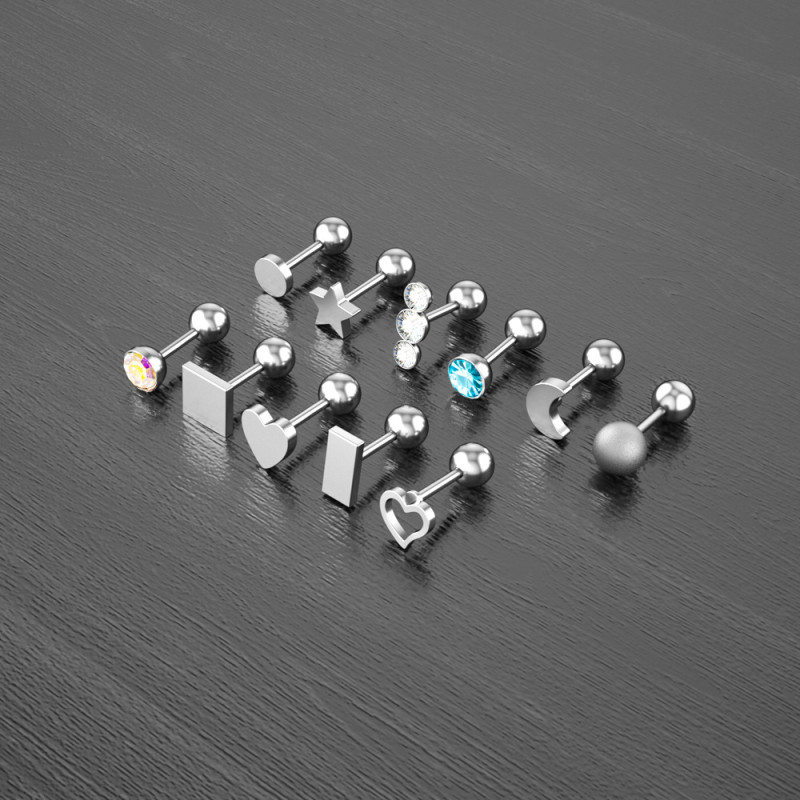 New Exquisite Ear Cartilage Piercing Jewelry Online Wholesale (1pcs)
