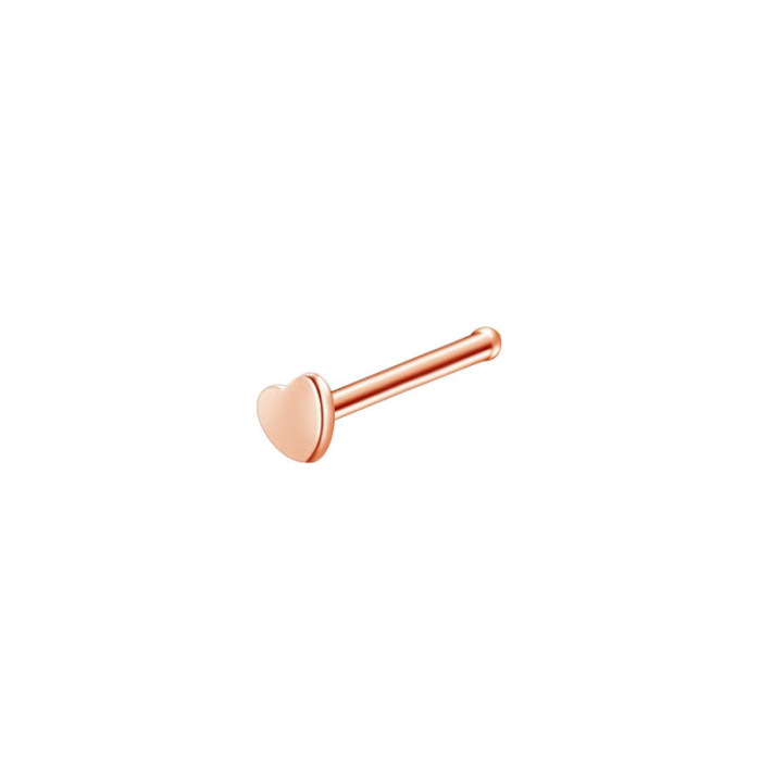 Nose Ring Stud Piercing HOOP Jewelry Stainless Steel Nose Stud