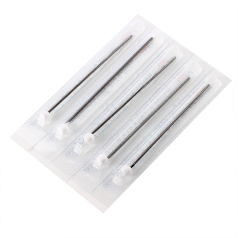 AliExpress Wish Sale Disposable Piercing Needles 10 Pieces Pack Piercing Needles Body Piercing Supplies Manufacturer In Stock