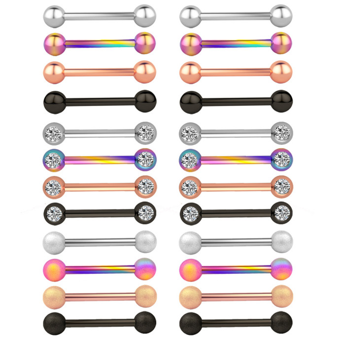 European and American Cross-Border E-commerce New Stainless Steel Nipple Rings Stainless Steel Piercing Jewelry