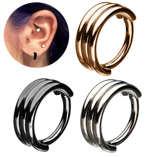 European and American Hot-Selling New Nose Ring Earrings Multi-Functional Piercing Jewelry Online Wholesale