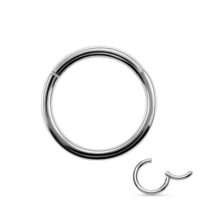 Hot 316L Medical Stainless Steel Closed Ring Functional Nose Ring Nose Stud Piercing Jewelry Online Wholesale, Earrings
