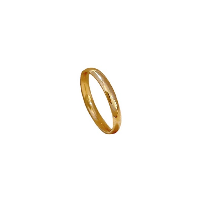 【Non-Fading】Minimalist Geometric Titanium Steel Cool Style Disco Ring for Men and Women Ins Trend Personality Simple...