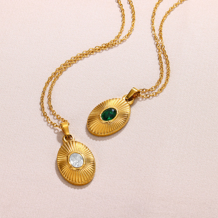French Retro New Style Ins Style Geometric Minimalist Metal Elegant Versatile Necklace High-end Necklace Wholesale