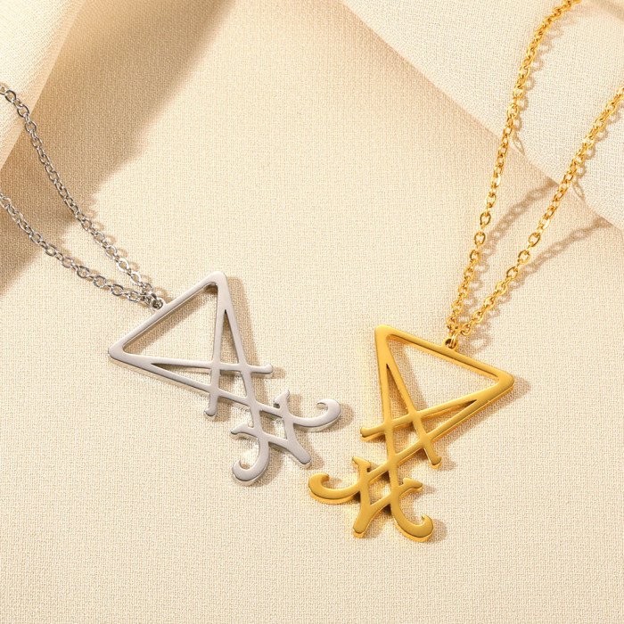 New Style Stainless Steel Necklace Demon Eye Pendant Insect Series Unisex Couple Necklace Jewelry Wholesale