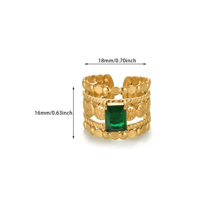 2025 New Cross-Border E-commerce Jewelry Personality Exaggerated Irregular Rings for Women Niche Pearl Flower Rings