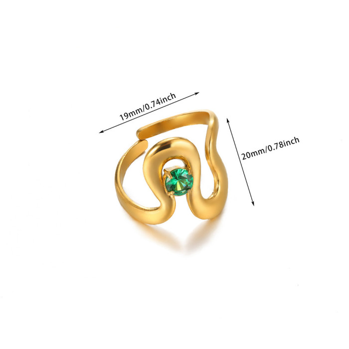 2025 New Cross-Border E-commerce Jewelry Personality Exaggerated Irregular Rings for Women Niche Pearl Flower Rings
