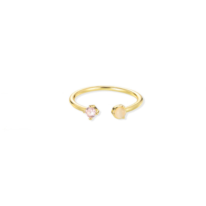 Simple New December Series Rings Colorful Stackable Zircon Rings Women's Birthstone Rings Wholesale