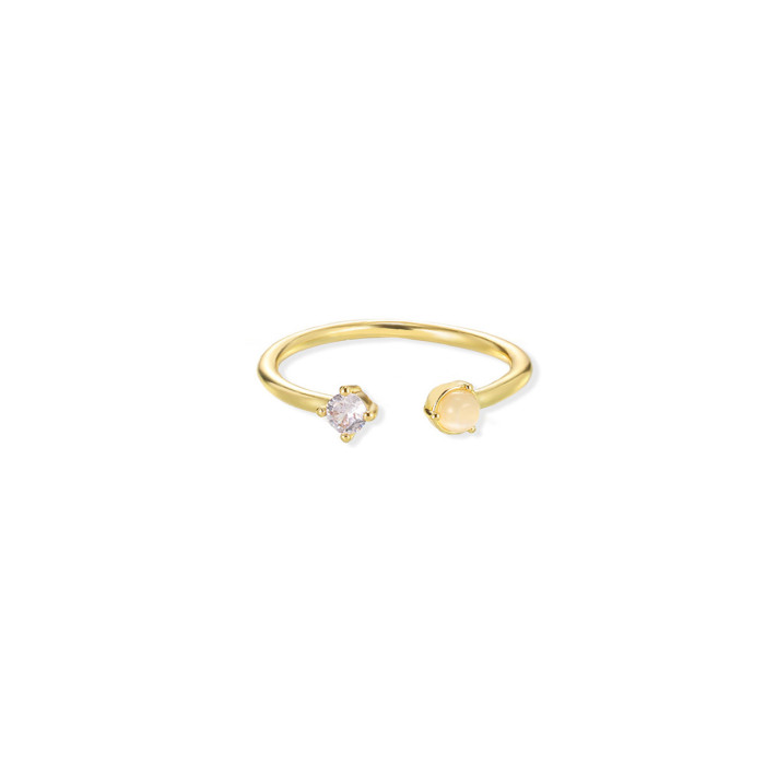 Simple New December Series Rings Colorful Stackable Zircon Rings Women's Birthstone Rings Wholesale