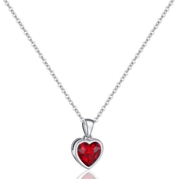 Sweet Cool Heart Zircon Pendant Necklace for Women New Simple Clavicle Chain Light Luxury Niche Retro Chain Accessory