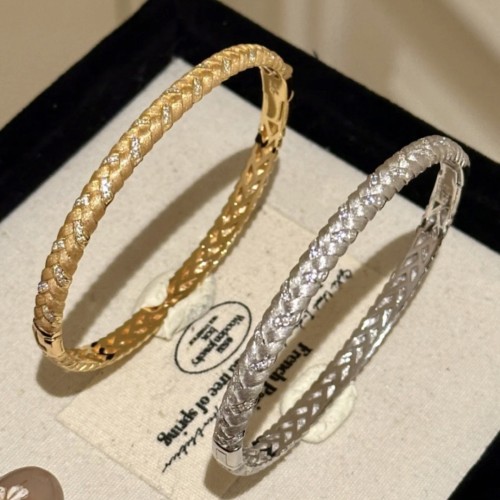 Italy ~ Vintage French Brushed Wheat Ear Woven Bracelet for Women, Niche Design, Exquisite Fashion with a Sense of Sophistication