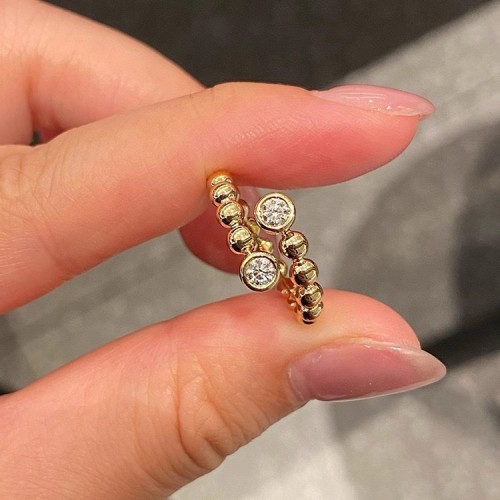 Vintage Style Zircon Ring for Women, Light Luxury Versatile Niche Design, Non-Fading High-End Feel Ring
