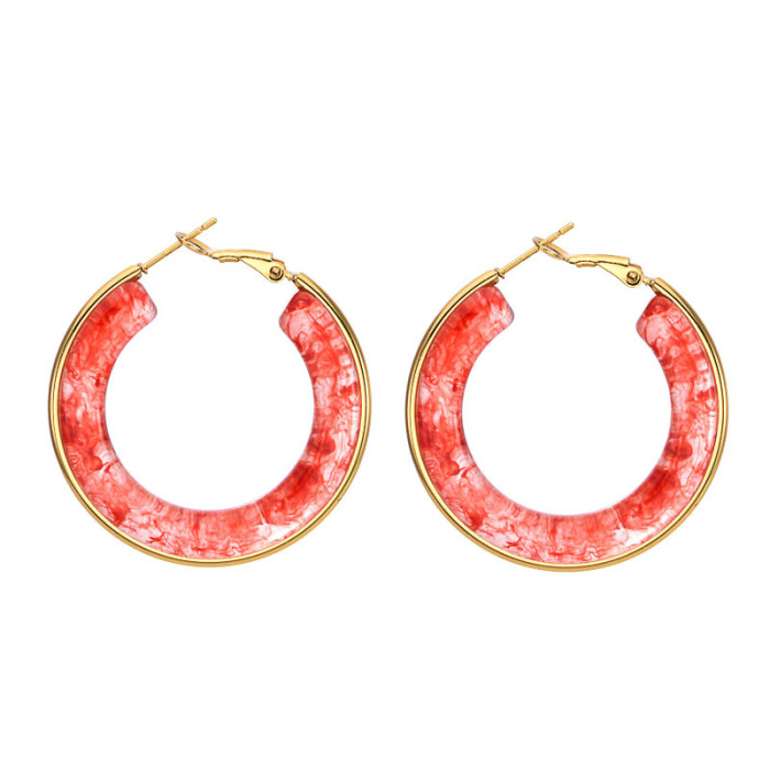 Exaggerated High-End Stainless Steel Earrings Vintage Elegant Light Luxury Fashion 18K Gold Bowknot Women's Stud Earr...