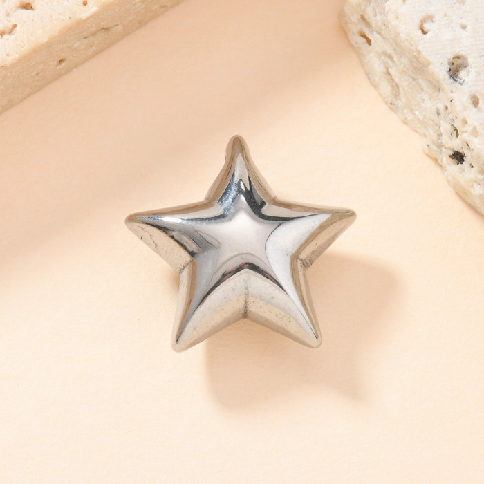 Single Pendant New Stainless Steel Jewelry Casting Geometric Pendant Accessories DIY Necklace Bracelet Accessories
