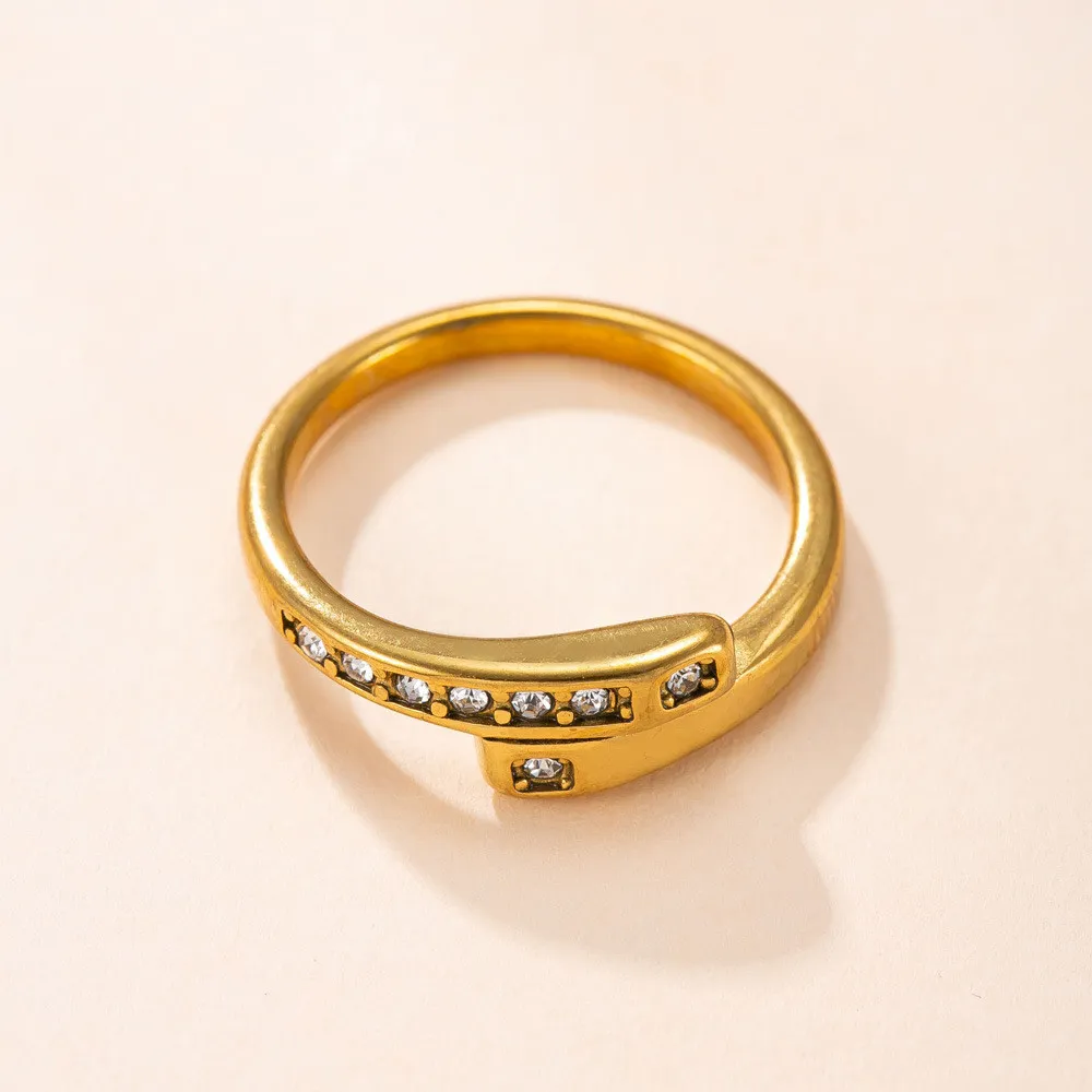 Cross-Border Two-Tone Daisy Inlaid Diamond Necklace main image