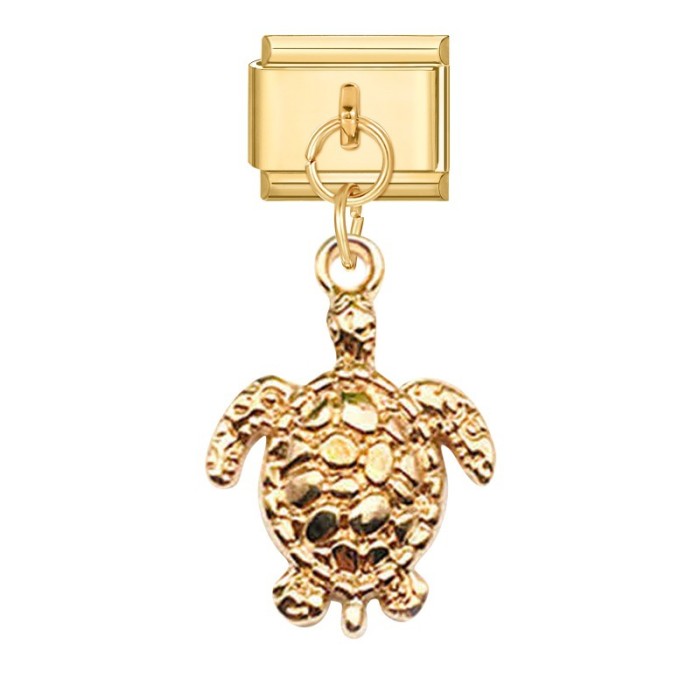 Cross-Border Charms DIY Ring Fashion Creative Retro Italian Module Bracelet Exquisite Pendant Accessories Jewelry