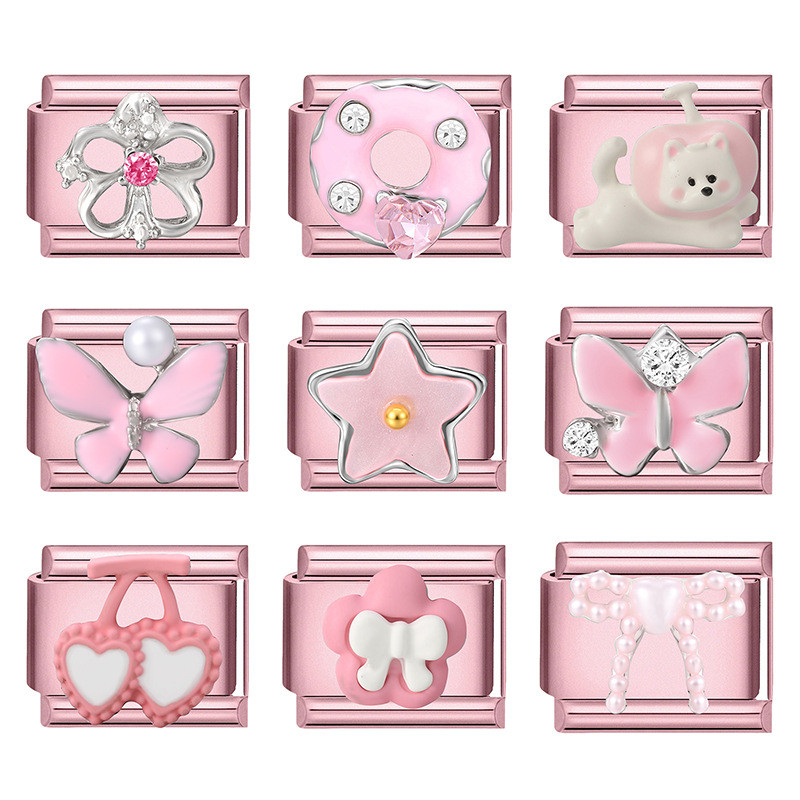 Cross-Border Charms Exquisite Italian Multifunctional Foundation Creative Splicable DIY Versatile Module Bracelet