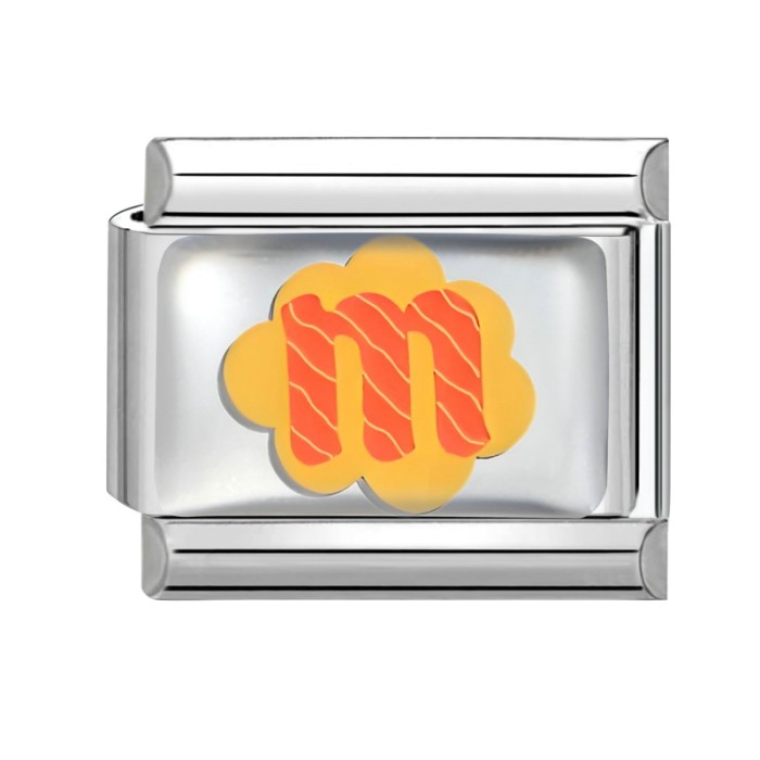 Cross-Border EU Charm Letter Series Multifunctional Italian Colorful Base Creative DIY Splicable Module Bracelet