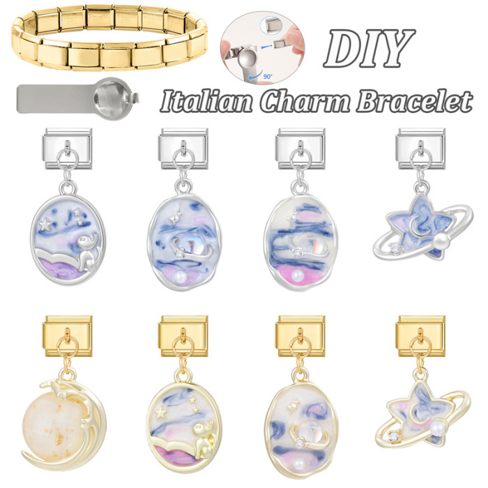 Cross-Border Creative Module Sweet Retro Pendant Style Multi-Functional DIY Creative Bracelet Jewelry Accessories Bracelet