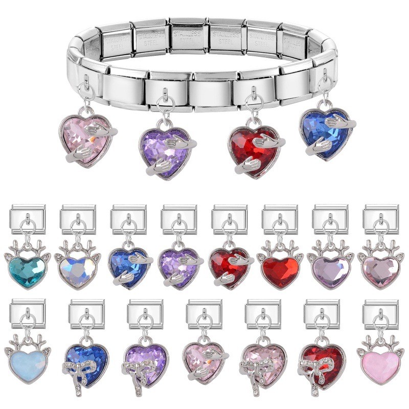 Cross-Border EU Exquisite Versatile Multifunctional Pendant DIY Creative Italian Module Bracelet Bracelet Accessories Jewelry