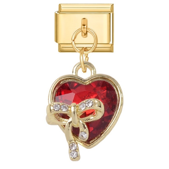 Multifunctional Heart Series Exquisite Versatile DIY Creative Italian Module Bracelet Bracelet Accessories Wholesale