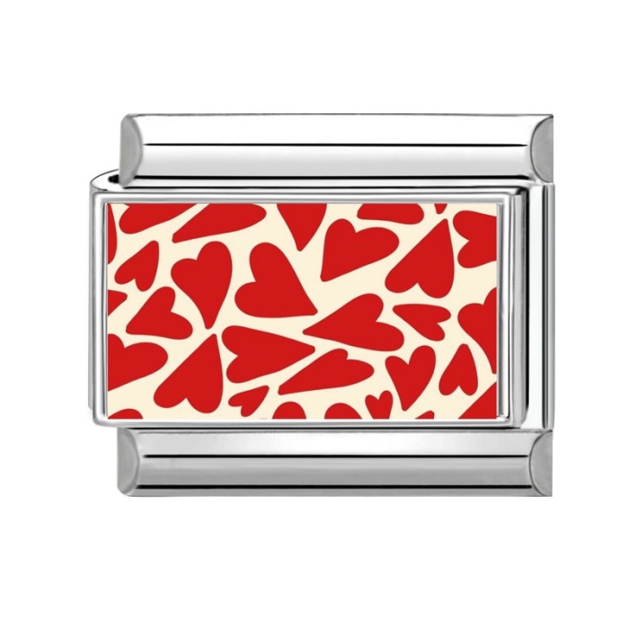 Cross-Border Red Series Eye Letter Element Multi-Functional Italian Creative DIY Splicable Module Bracelet