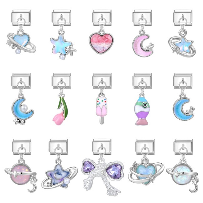 Cross-Border Charms Pendant Model Multi-Functional DIY Creative Bracelet Sweet Vintage Jewelry Accessories Bracelet