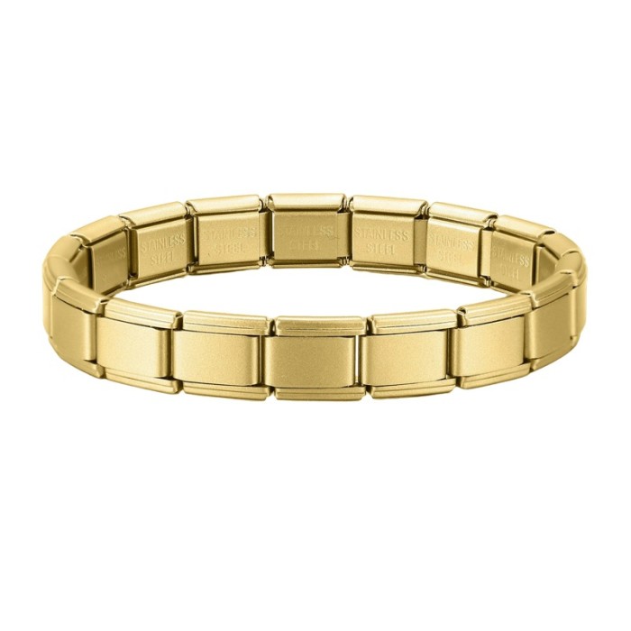 Cross-Border Charms Creative Matte Gold Base Simple Module DIY Jewelry Personalized Handmade Craft Bracelet Accessories