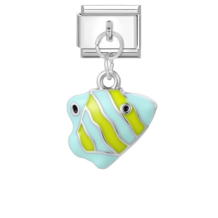 Italian Modular Splicable Steel Color Pendant Jewelry Accessories Creative Multifunctional DIY Sweet Retro Bracelet