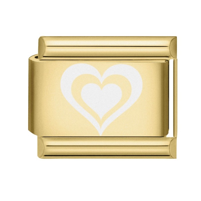 Cross-Border Charms Creative Matte Gold Base Simple Module DIY Jewelry Personalized Handmade Craft Bracelet Accessories