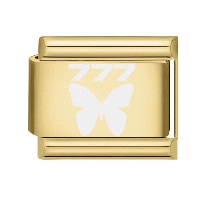 Cross-Border Charms Creative Matte Gold Base Simple Module DIY Jewelry Personalized Handmade Craft Bracelet Accessories