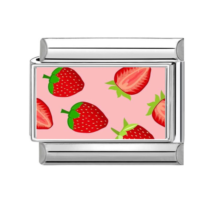 Fruit Series Italian Modular Multifunctional DIY Creative Birthday Gift Vintage Splicable Jewelry Accessories Bracelet