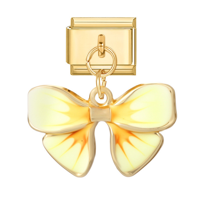 Cross-Border Gold Module Exquisite DIY Multifunctional Fashion Sweet Creative Necklace Pendant Bracelet Jewelry Accessories