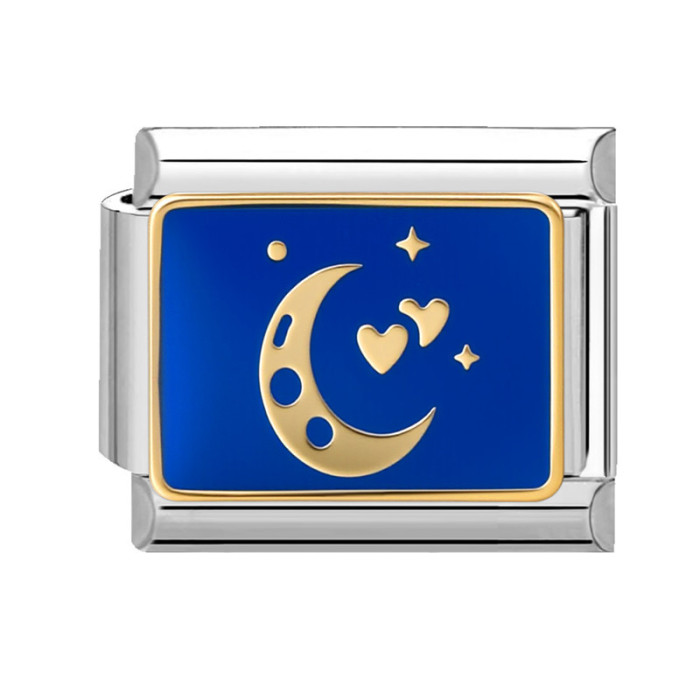 European and American Cross-Border Magic Star and Moon Series Retro Splicable Multifunctional Exquisite Module Jewelry DIY Bracelet Accessories