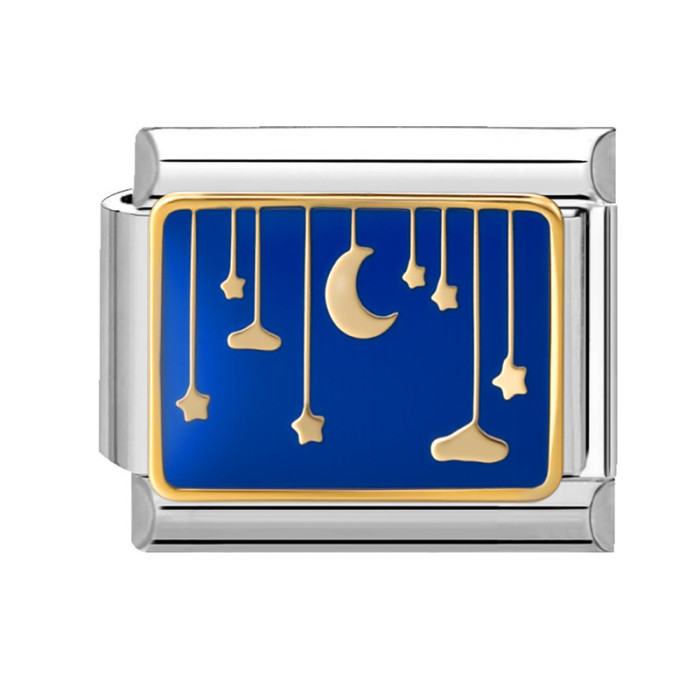 European and American Cross-Border Magic Star and Moon Series Retro Splicable Multifunctional Exquisite Module Jewelry DIY Bracelet Accessories