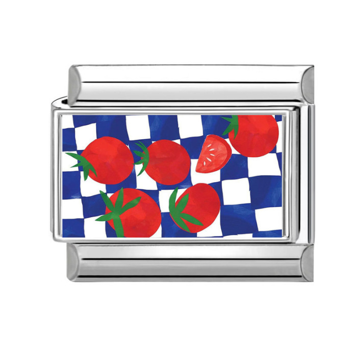 Fruit Series Italian Modular Multifunctional DIY Creative Birthday Gift Vintage Splicable Jewelry Accessories Bracelet