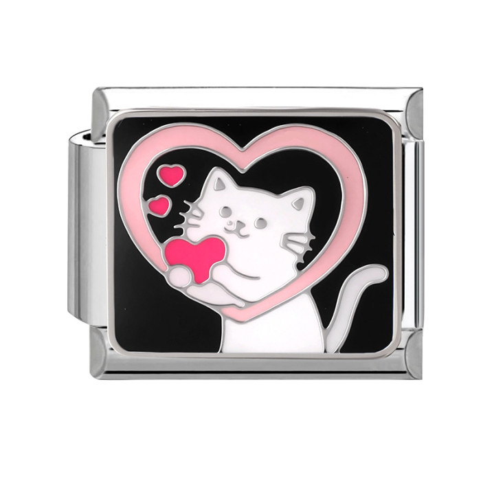 Italian Charms Cute Sweet Connectable Multifunctional DIY Creative Fashion Simple Module Jewelry Accessories