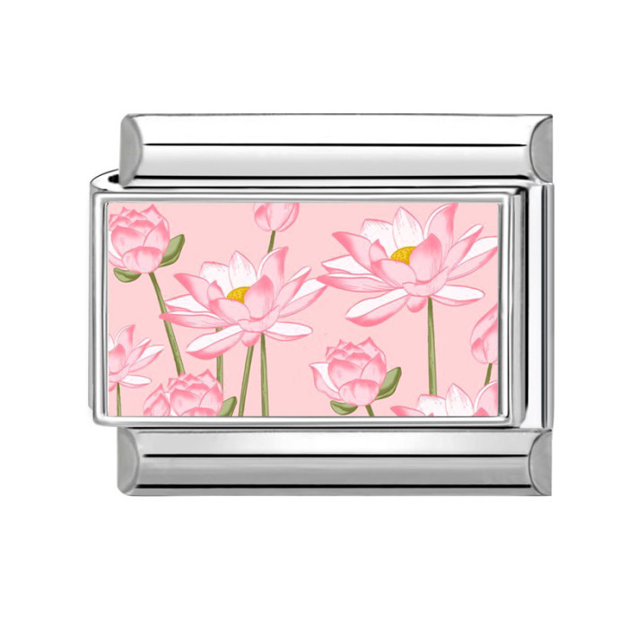 Flower Series DIY Cute Cartoon Style Multi-Functional Module Italian Creative Splicable Jewelry Accessories Bracelet