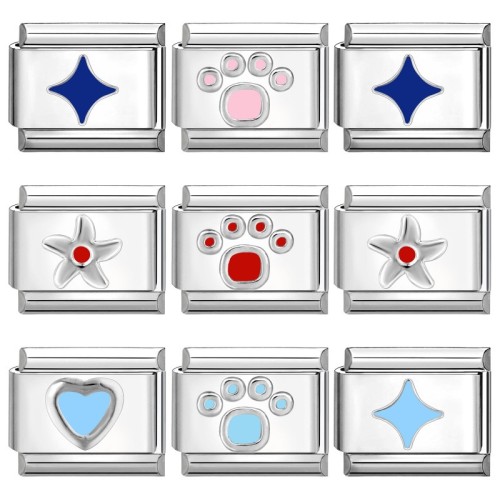 Cross-Border Italian Bracelet Module DIY Basic Creative Personality Accessories Jewelry Necklace Jewelry Exquisite Accessories