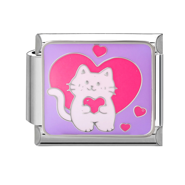 Italian Charms Cute Sweet Connectable Multifunctional DIY Creative Fashion Simple Module Jewelry Accessories
