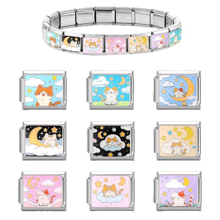 Cartoon Animal Module Exquisite Multi-Functional Creative Necklace DIY retro fashion Sweet Bracelet Jewelry Accessories
