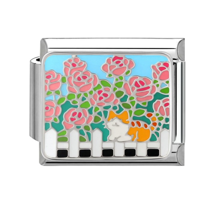 Italian Charms Fashion Creative Module Connectable Multifunctional DIY Fresh Sweet Bracelet Jewelry Accessories