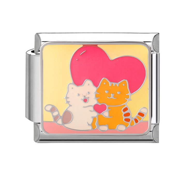 Italian Charms Cute Sweet Connectable Multifunctional DIY Creative Fashion Simple Module Jewelry Accessories