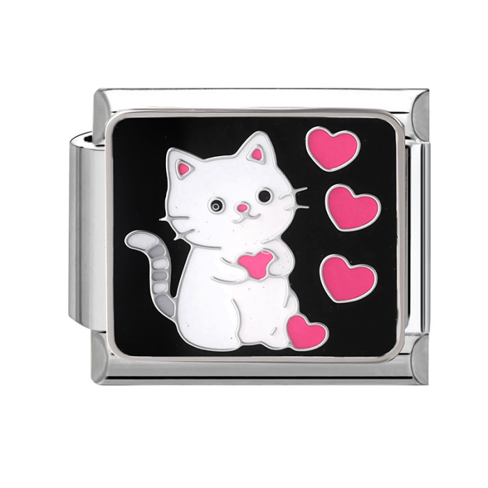 Italian Charms Cute Sweet Connectable Multifunctional DIY Creative Fashion Simple Module Jewelry Accessories