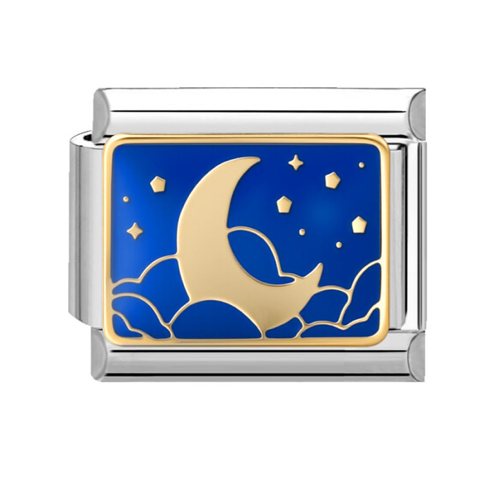 European and American Cross-Border Magic Star and Moon Series Retro Splicable Multifunctional Exquisite Module Jewelry DIY Bracelet Accessories