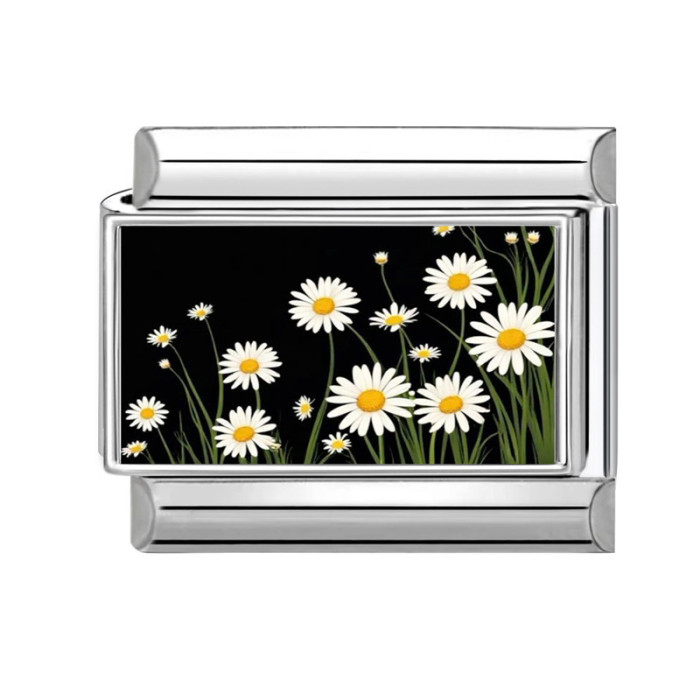 Flower Series DIY Cute Cartoon Style Multi-Functional Module Italian Creative Splicable Jewelry Accessories Bracelet