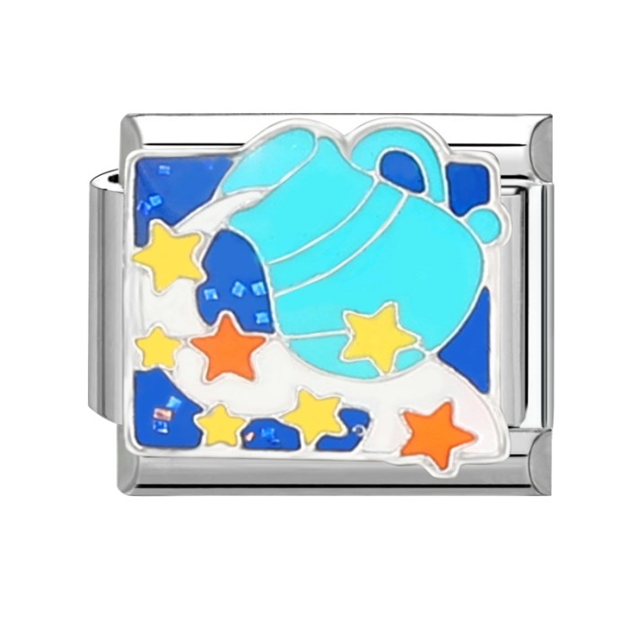 Charms Bracelet Magic Creative Cartoon DIY Module Jewelry Personalized Steel Base Handmade Craft Bracelet Accessories