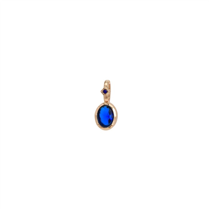 Independent Station INS Hot-Selling Twelve Birthstone Necklaces 12 Birthstone Zircon Necklaces Monthly Stone for Women