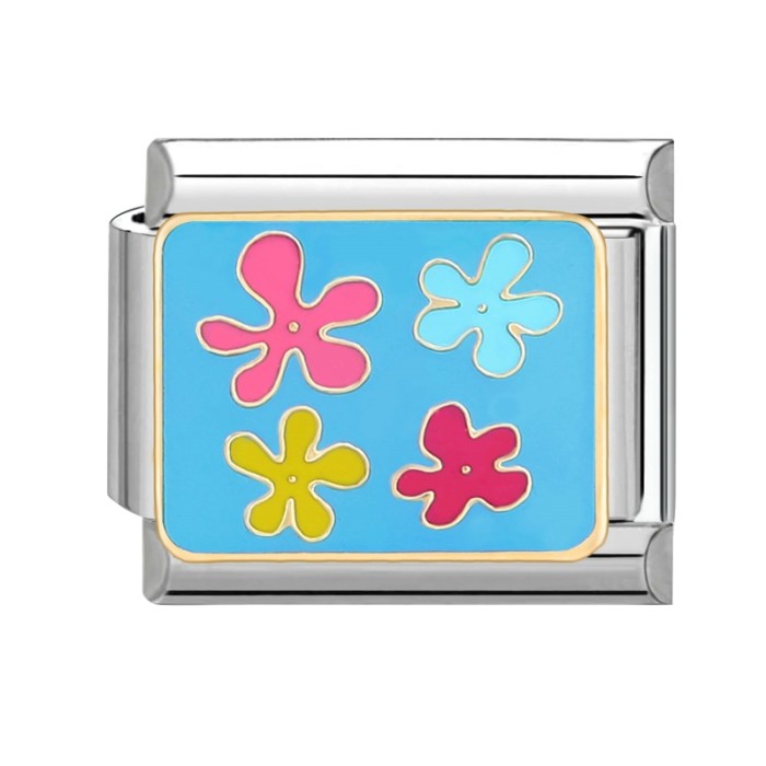 Charms Bracelet Magic Creative Cartoon DIY Module Jewelry Personalized Steel Base Handmade Craft Bracelet Accessories