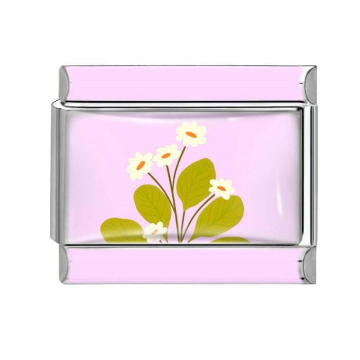 Cross-Border EU Colorful Creative DIY Floral Element Multifunctional Italian Interlocking Module Bracelet